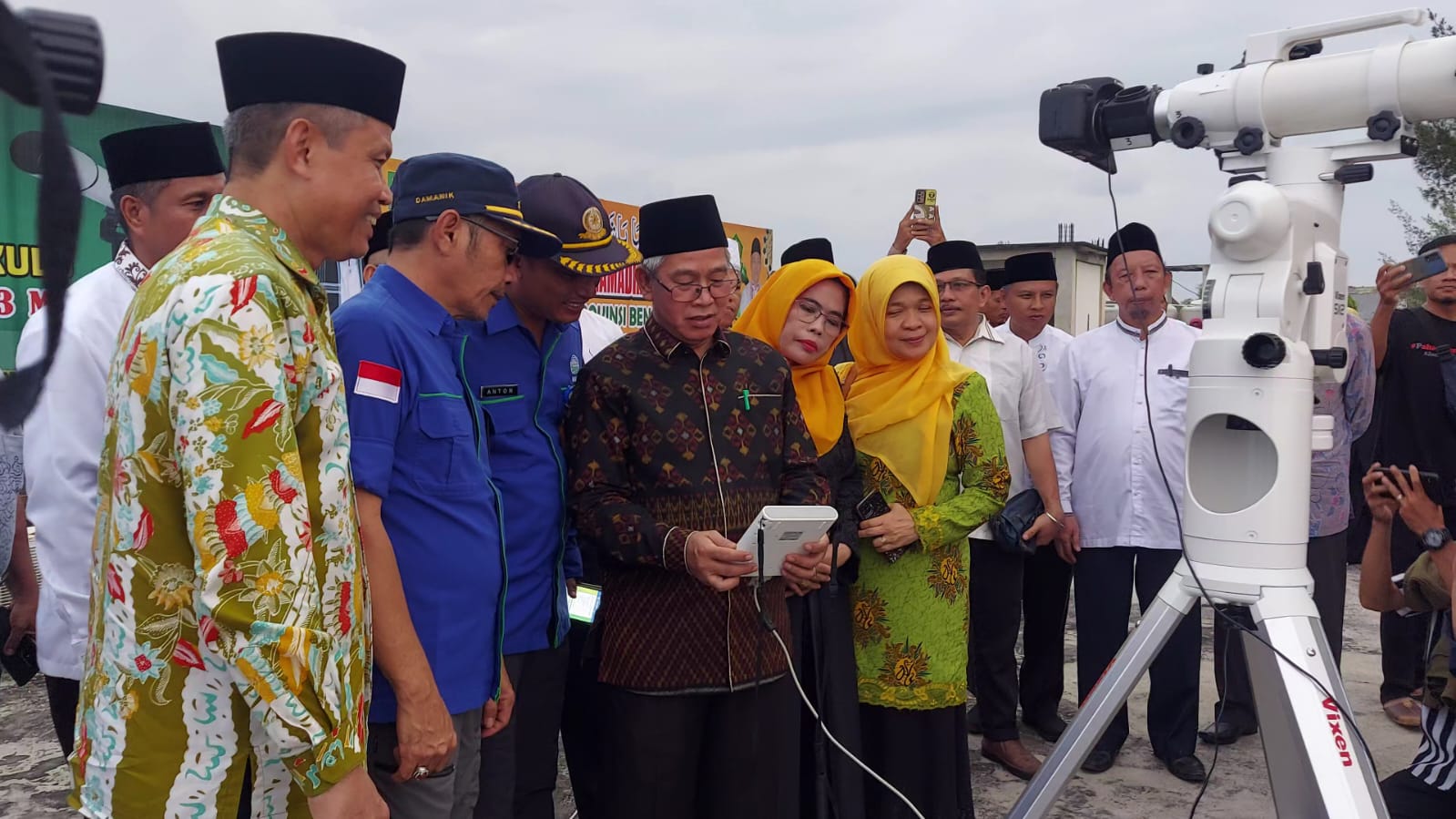 Ini Hasil Rukyatul Hilal di Bengkulu Rabu Sore