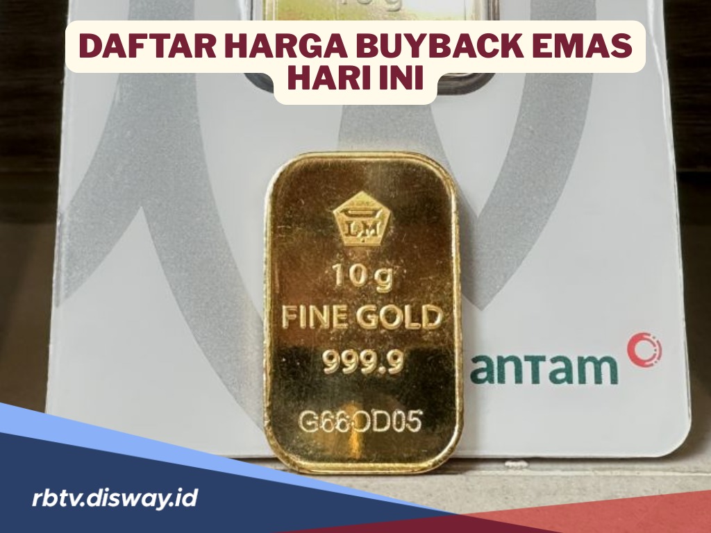 Harga Antam Turun Drastis, Segini Harga Buyback di Pegadaian Hari Ini