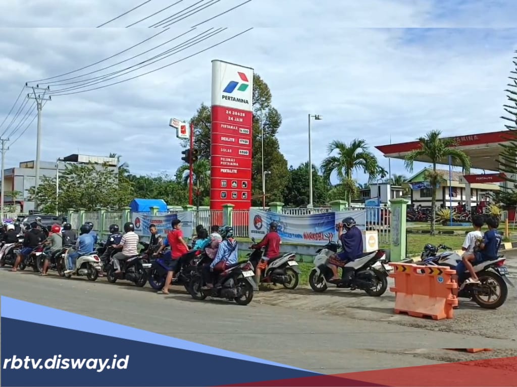 Antrean Pengisian BBM di Bengkulu Utara, Polisi Pantau SPBU dan Pertashop