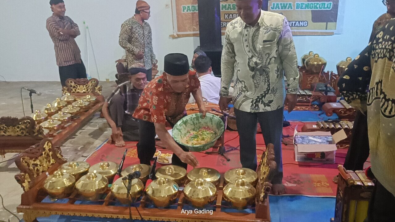Paguyuban Masyarakat Jawa Bengkulu di Seluma Gelar Kenduri dan Jamasan 1 Suro