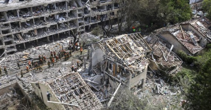 Tel Aviv Israel Hancur sehancurnya, Negara Zionis Itu Semakin Menderita