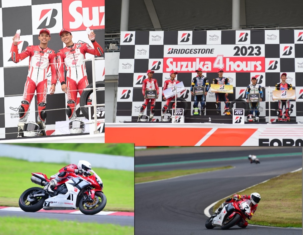 Membanggakan, Pebalap  Astra Honda kembali Raih Podium Kedua Suzuka 4 Hours FIM Endurance World Championship