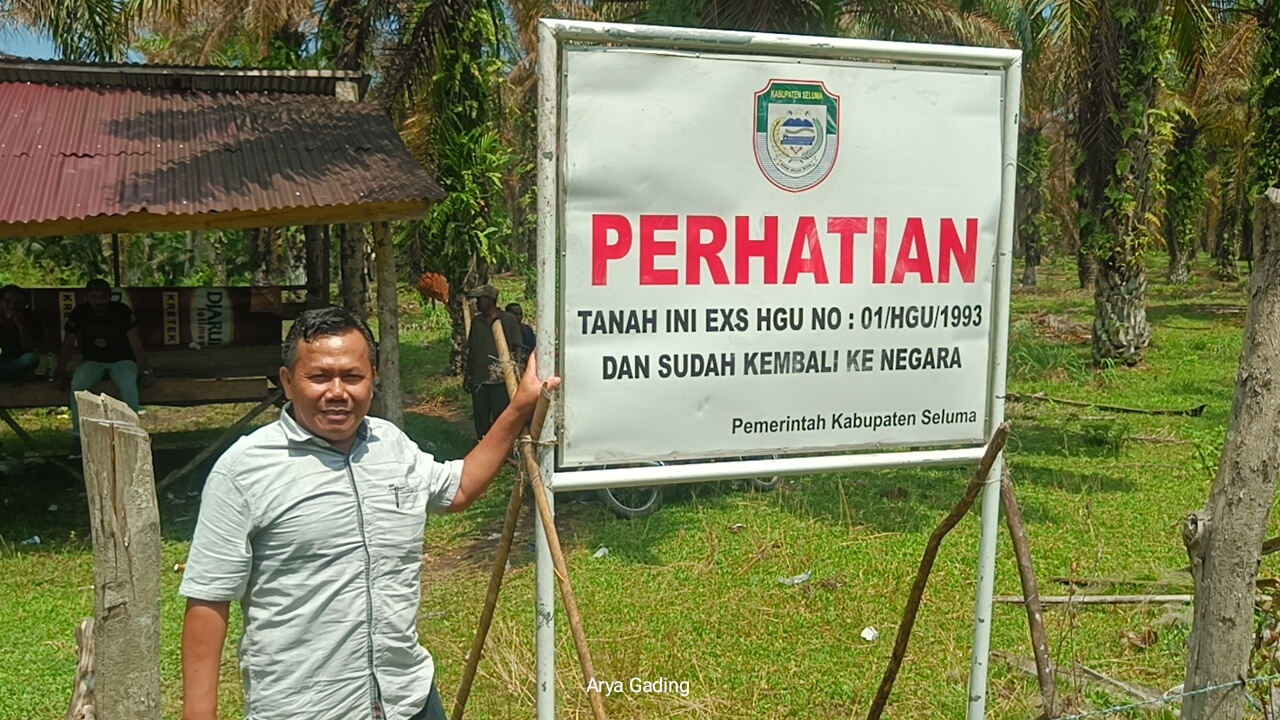 Kades Jenggalu Sebut Lahan Eks HGU Sabudin Dikuasai 59 Orang Secara Ilegal, BPN Seluma Lakukan Identifikasi
