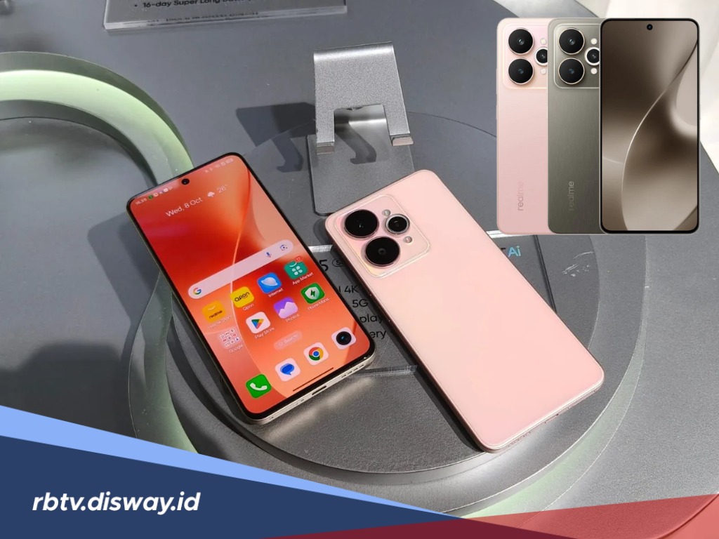 Realme 15T 5G Siap Rilis 30 Oktober 2025, Bawa Baterai 7.000 mAh, Siap Tumbangkan iPhone Air?