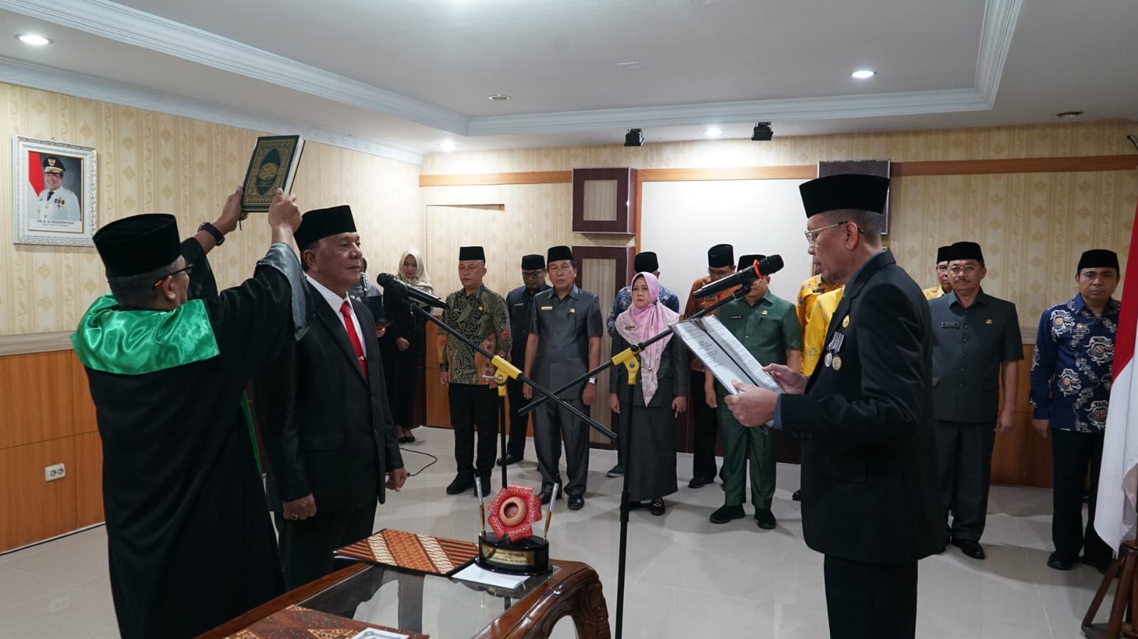 Staf Ahli Bupati Bengkulu Utara Jabat Kepala BPKD Provinsi Bengkulu