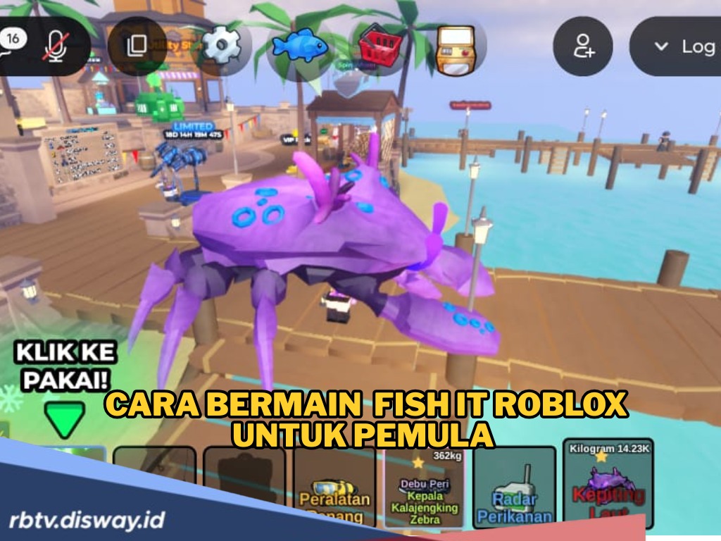 Lagi Hype! Game Fish It Roblox Bisa Hasilkan Uang, Ini Cara Bermain untuk Pemula 