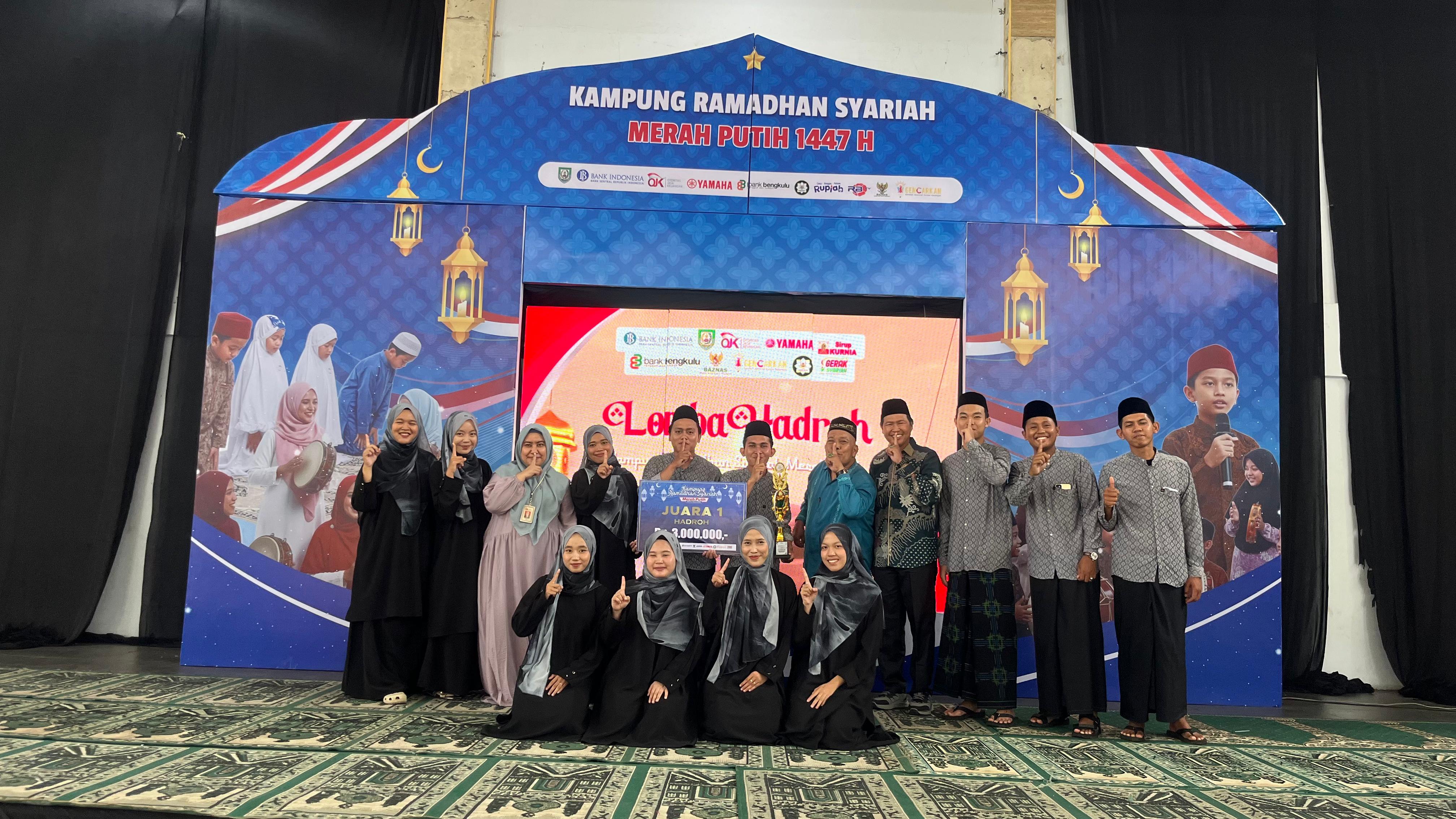 Selamat! Ini Pemenang Lomba FINDACIL dan Hadroh Kampung ramadhan Syariah Merah Putih 2026