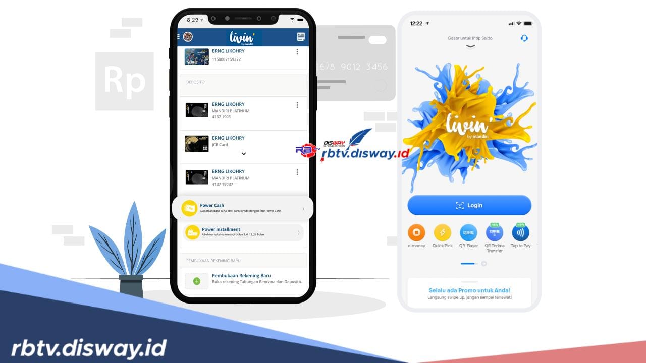 Cara Pinjam Uang di Livin Mandiri dan Begini Cara Mengaktifkan Power Cash Mandiri 