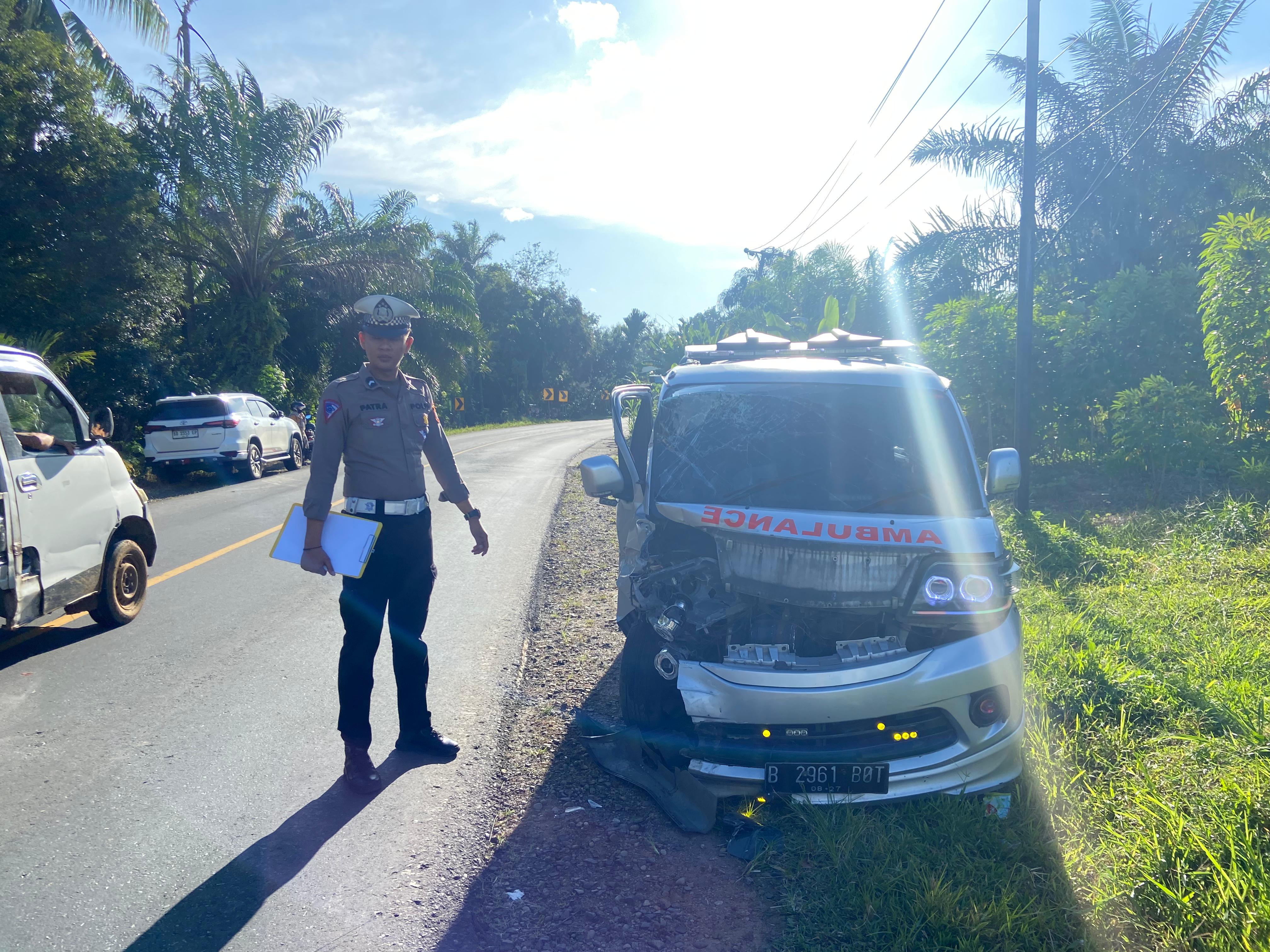 Tabrakan Beruntun di Seluma, Sopir Ambulans Diamankan Polisi Karena Faktor Ini