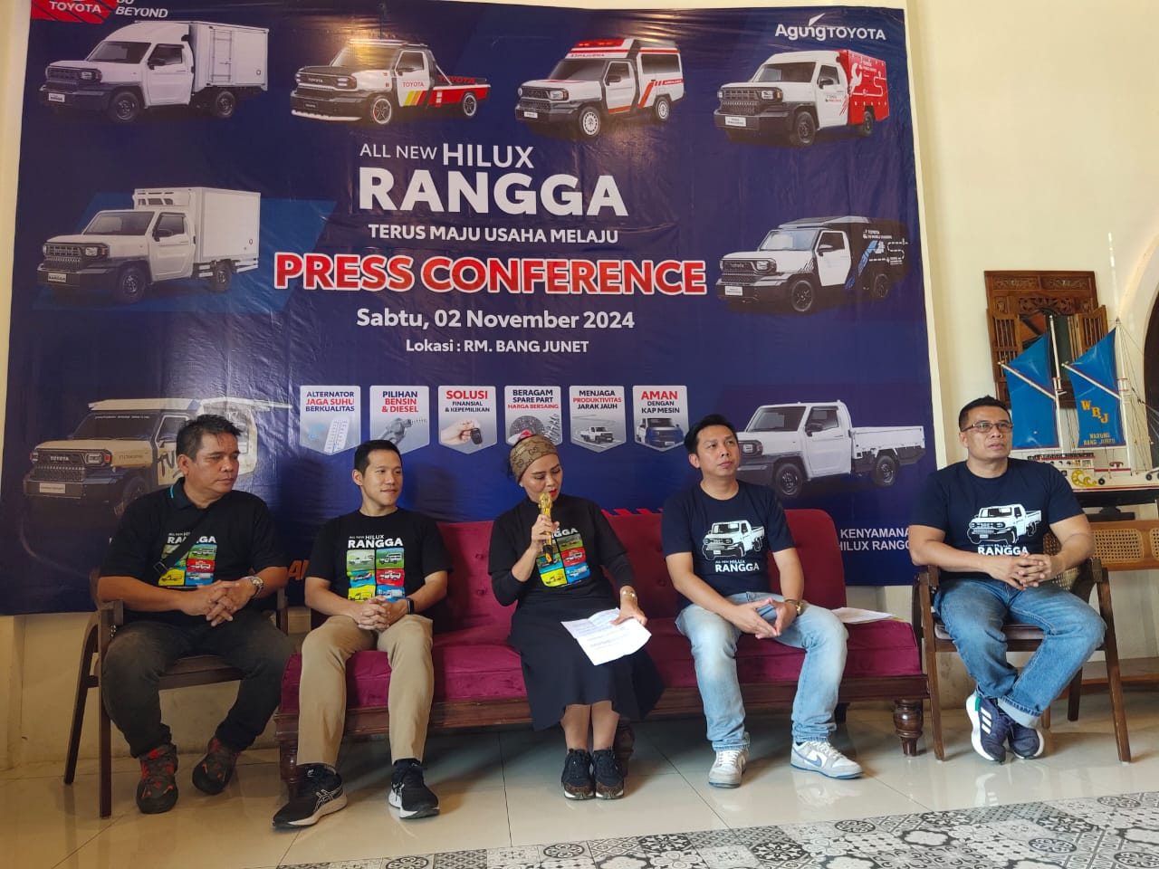 All New Hilux Rangga Resmi Diperkenalkan Agung Toyota Bengkulu, Mobil Serbaguna dan Andal