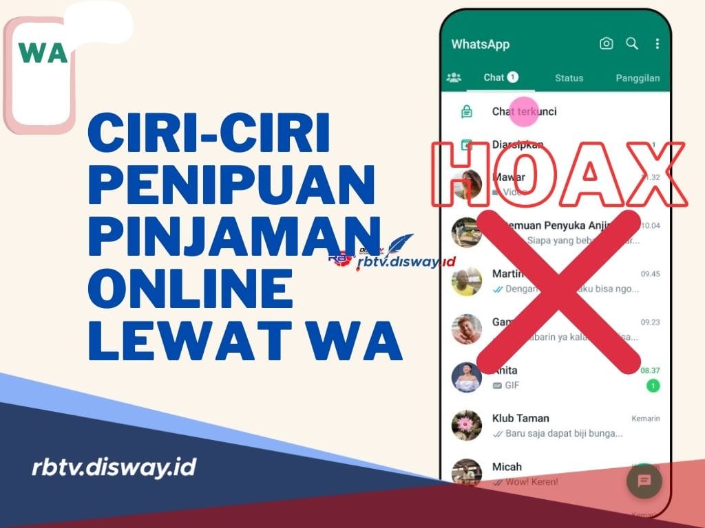 Waspada! Ini Ciri-ciri Penipuan Pinjaman Online Lewat WA, Begini Cara Mengatasinya