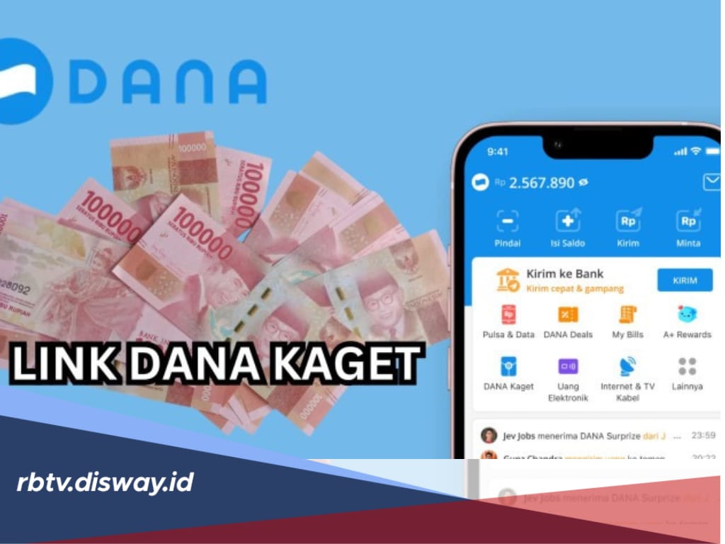 Cara Mendapatkan Link DANA Kaget Melalui Media Sosial, Dapatkan Saldo Gratis Hingga Rp500 Ribu