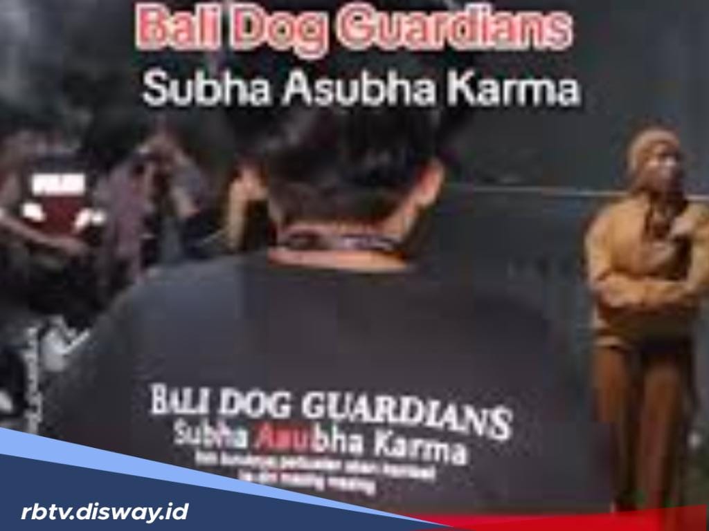 Viral, Bali Dog Guardians Grebek Pesta Ultah Menu Hidangan Anjing, Begini Respon Kapolsek Tabanan