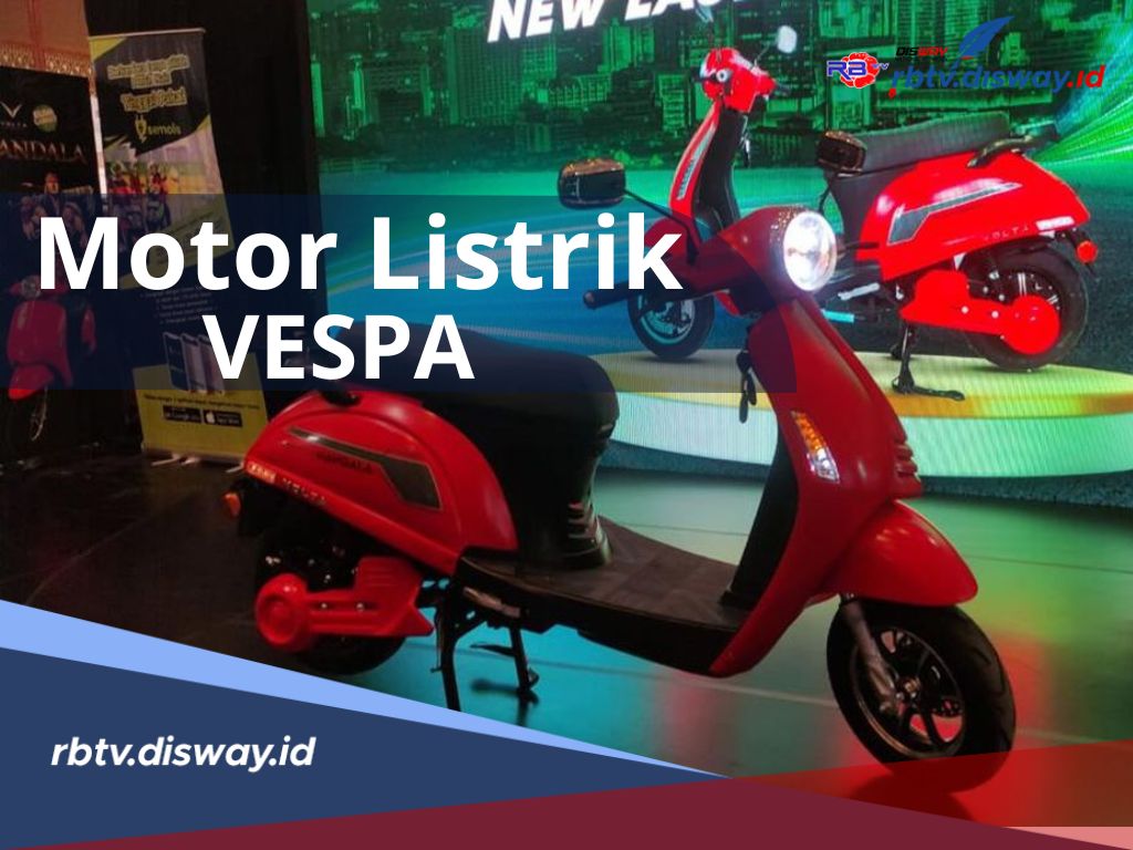 Clasik Lebih Asyik, Berikut Spesifikasi Motor Listrik Vespa yang Memiliki Fitur Canggih