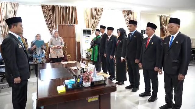 Mutasi Perdana Gubernur Bengkulu Helmi Hasan, Ini Daftar Nama Pejabat yang Dilantik