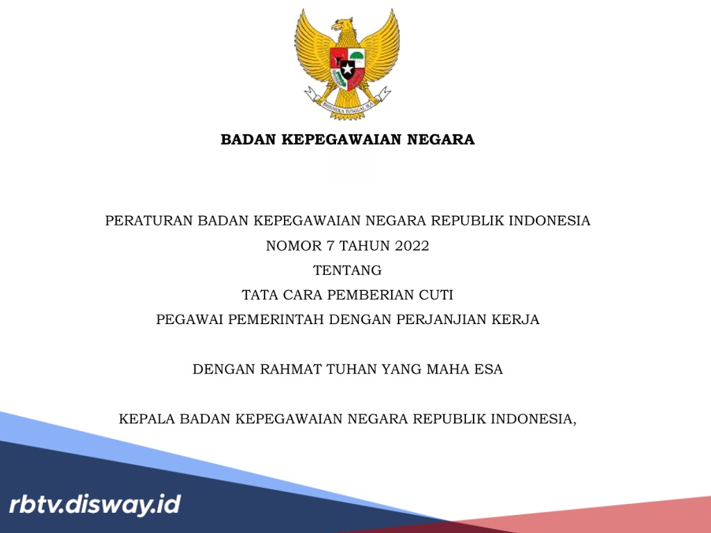 Tak Bisa Semaunya, Ini Aturan Cuti untuk PPPK 