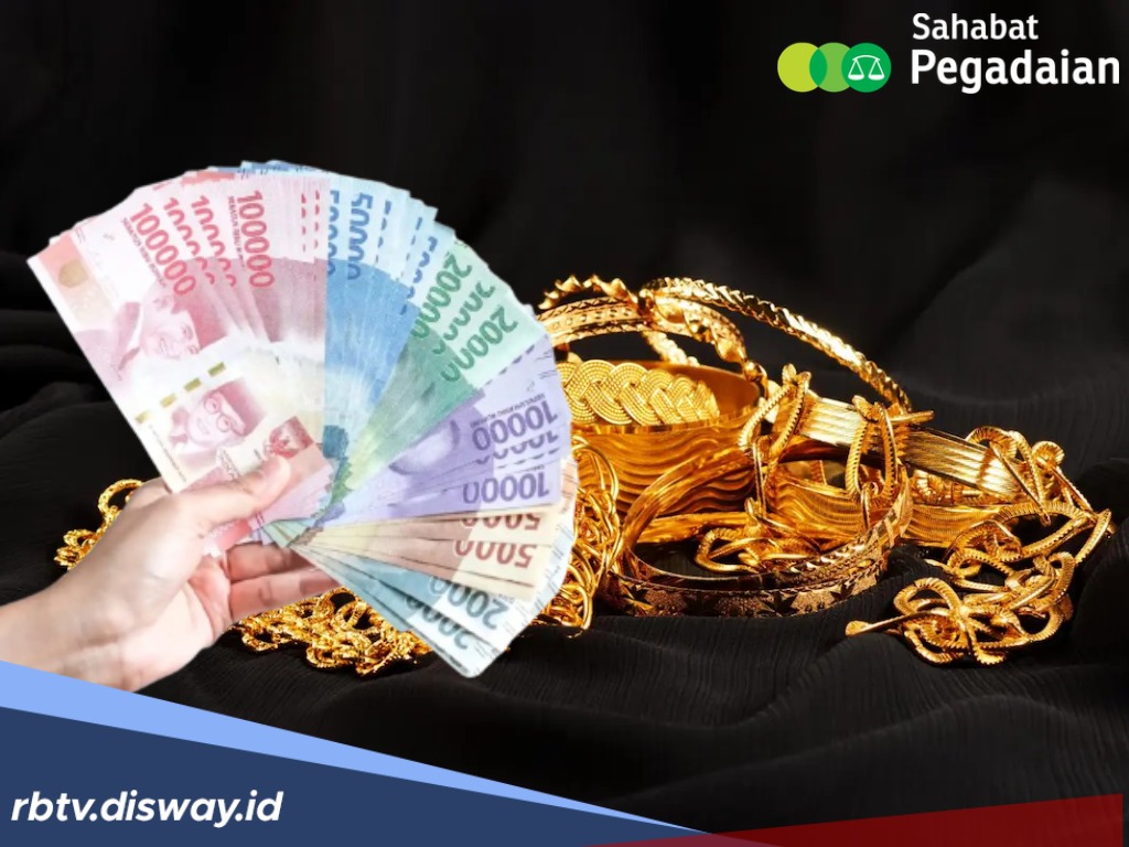 Gadai 1 Gram Emas Perhiasan, Segini Uang yang Didapati dari Pegadaian
