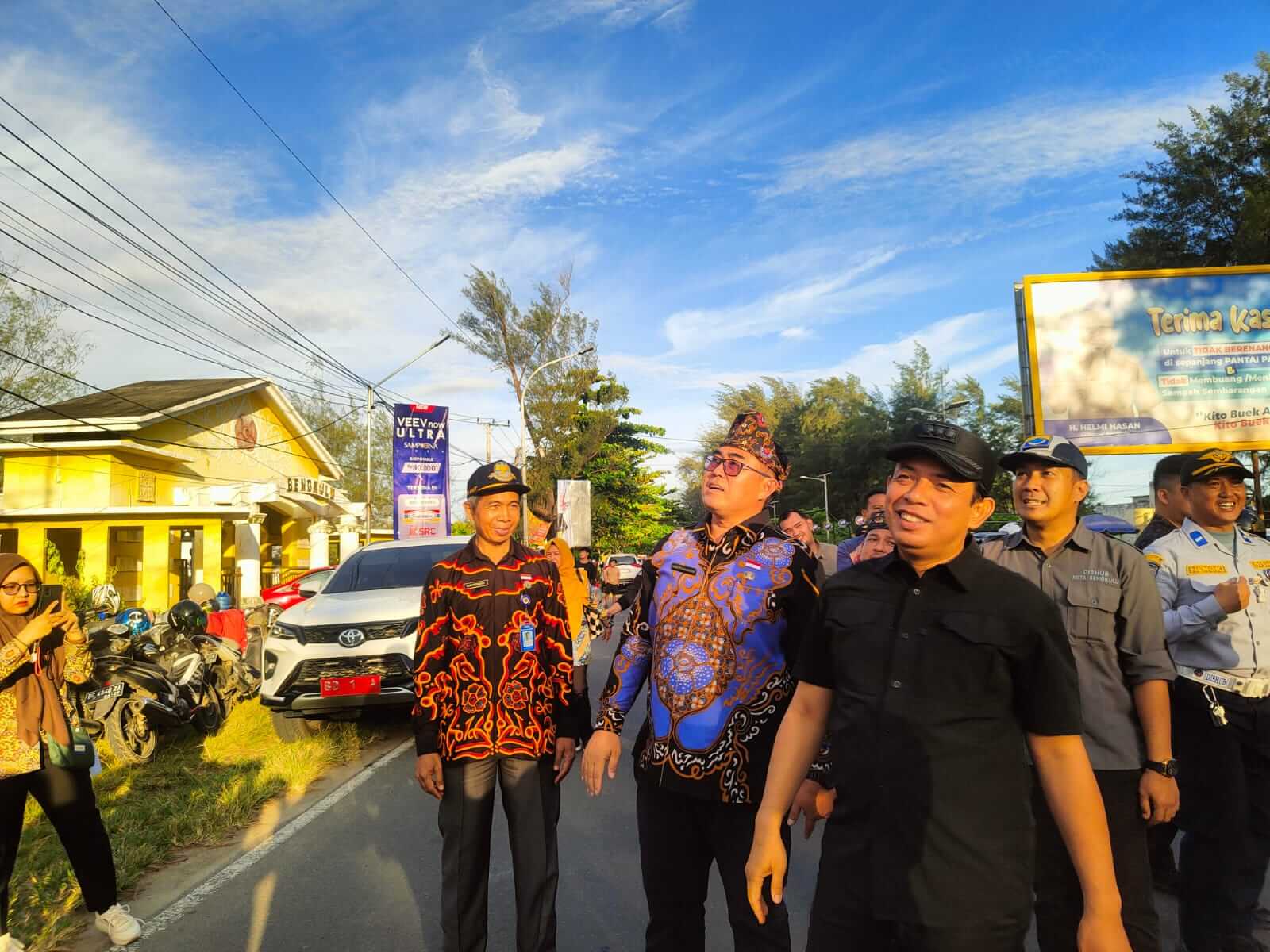  Wali Kota: Malam Ini Pantai Panjang Bengkulu Terang Benderang