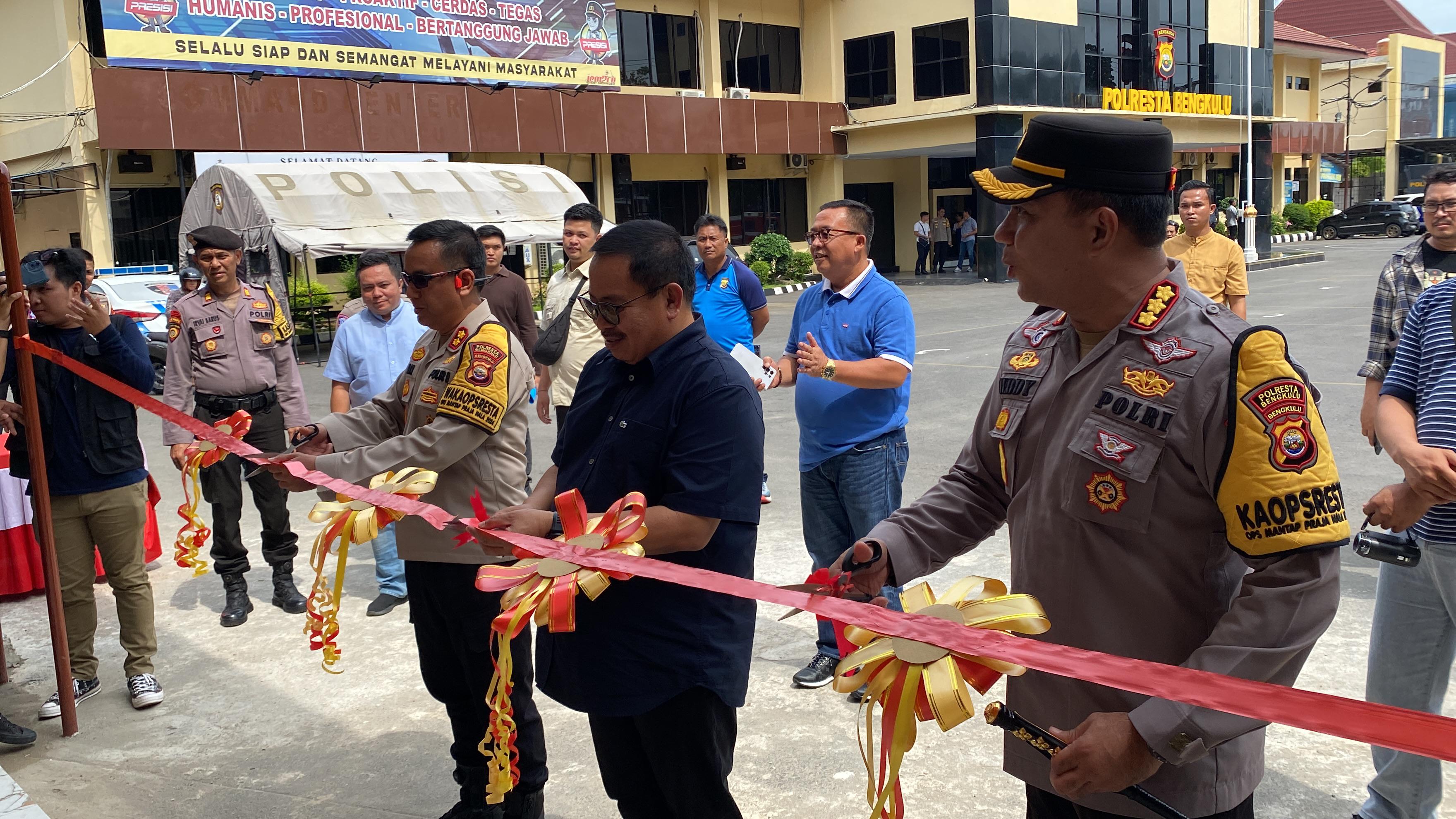 Pj Walikota dan Kapolresta Bengkulu Resmikan 4 Gedung Baru, Lokasinya di Sini