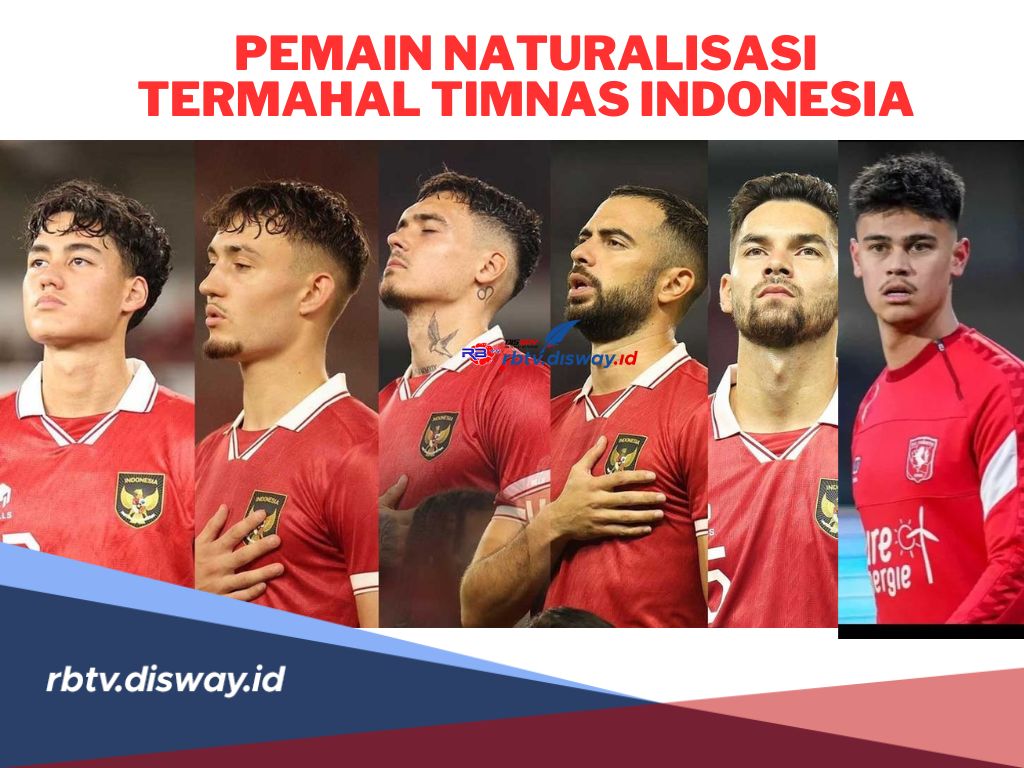 13 Pemain Naturalisasi Termahal di Timnas Indonesia, Ada yang Tembus Rp119 Miliar