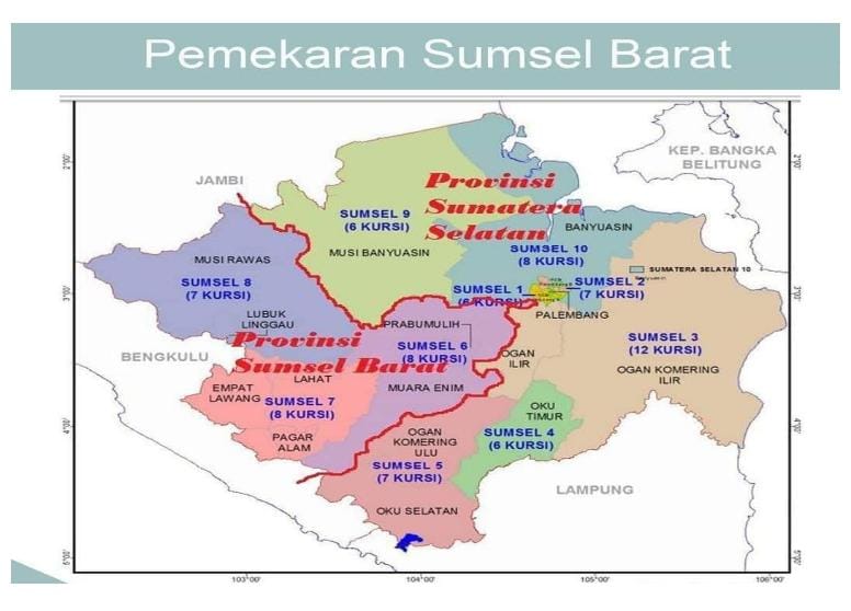 Pemekaran Provinsi Sumsel Barat Apa Kabarnya? Kalau Terbentuk Lebih Luas dari Bengkulu dan Babel