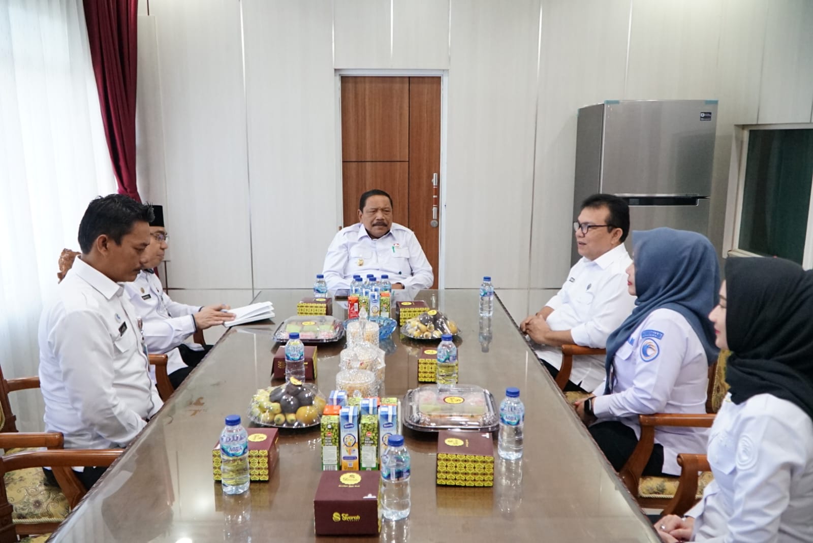 Audiensi Wagub Bengkulu Bersama Kanwil Kemenkumham Sumsel, Wujudkan Bengkulu Nol Persen Pelanggaran HAM