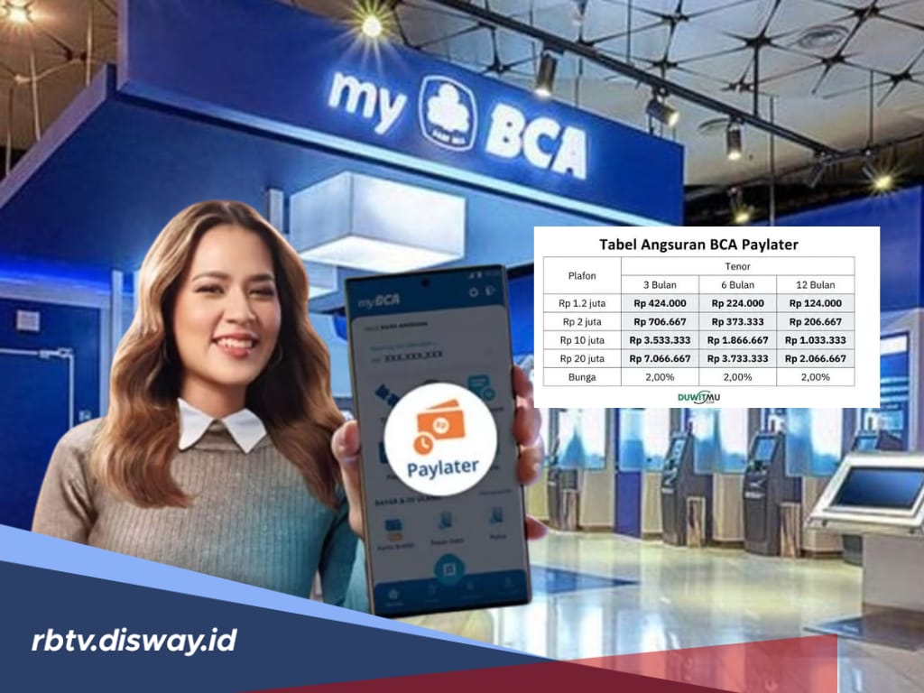 Simulasi Terbaru Cicilan Paylater BCA Plafon Rp 20 Juta dan Cara Pengajuannya