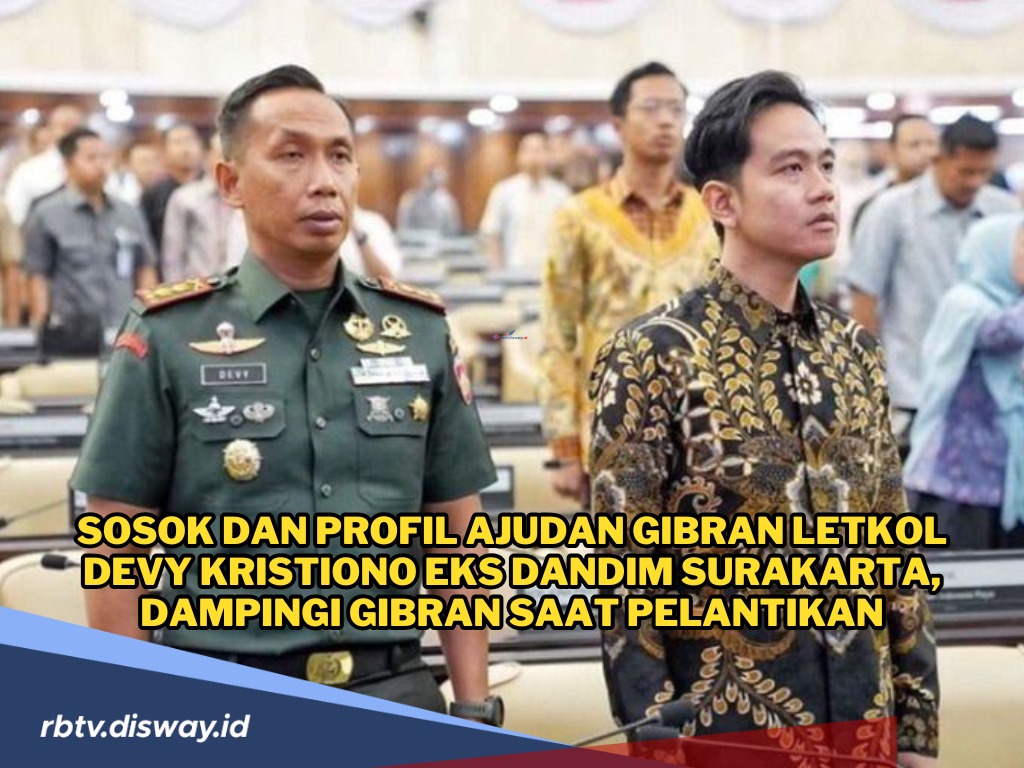 Mengenal Sosok Letkol Devy Kristiono, Eks Dandim Surakarta yang Jadi Ajudan Gibran