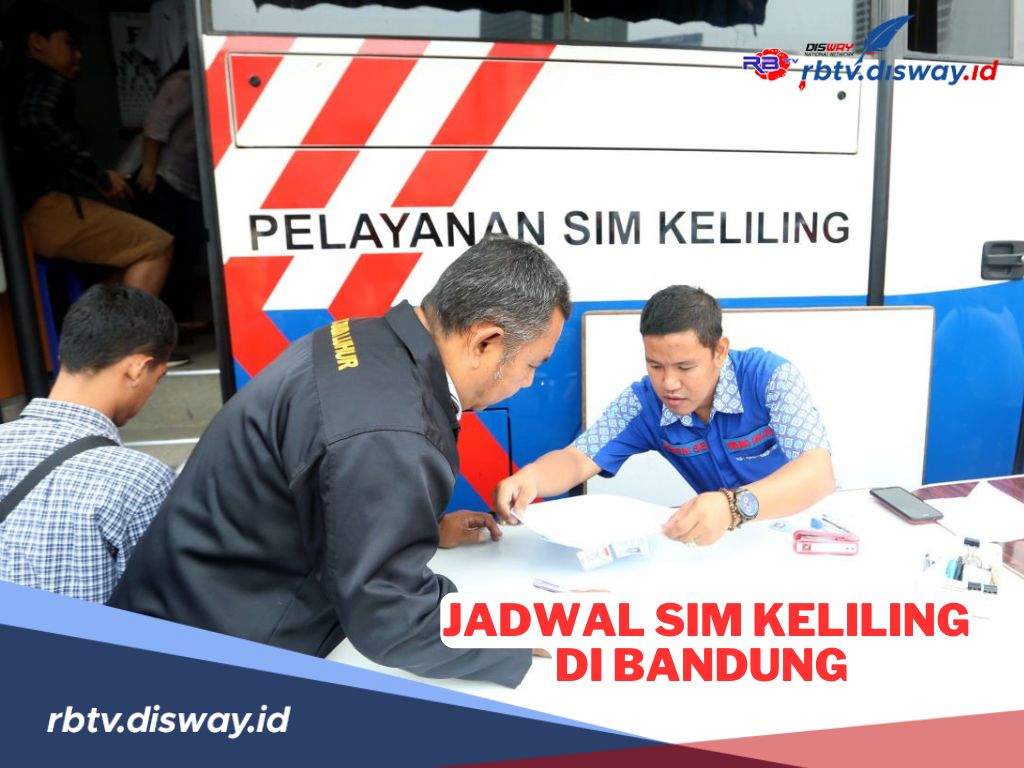 Lengkap! Ini Jadwal SIM Keliling di Bandung Hari Ini 13 Januari 2025, Jangan Sampai Ketinggalan