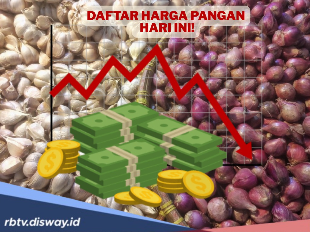 Update Harga Pangan Hari Ini: Bawang Merah Turun, Cabai Makin Pedas? 
