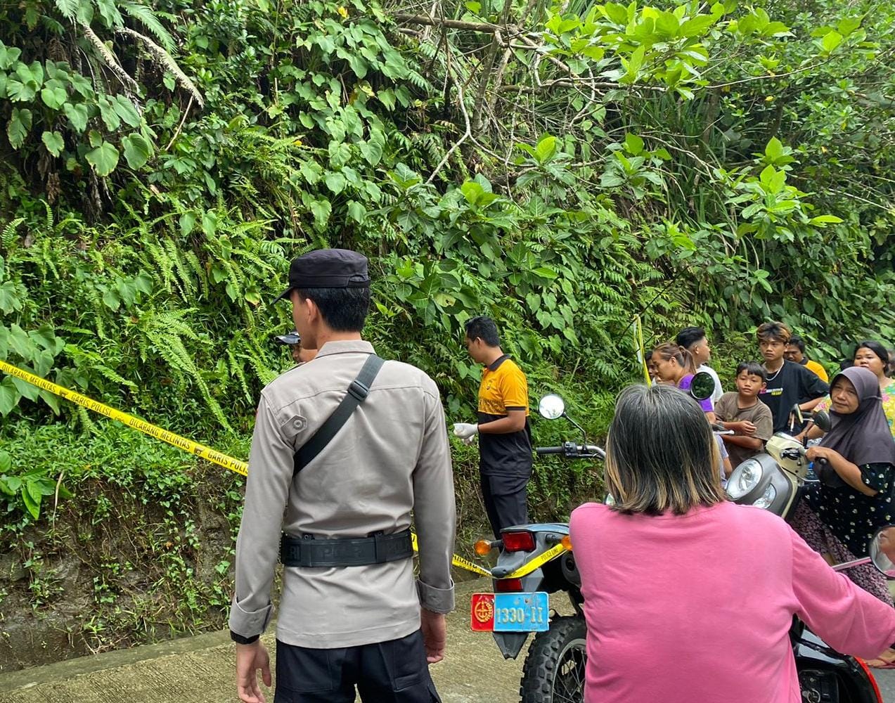 Tega! Usia Janin Bayi yang Dibuang di Selokan Pasar Bawah Manna Sudah Sekitar Segini 