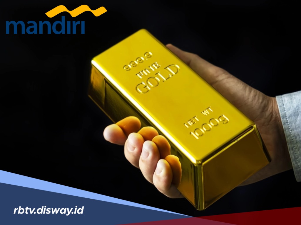 Harga Emas Melambung Tinggi, Ini Cara Beli Cicil Emas di Bank Mandiri