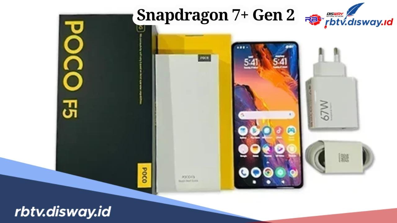 Salah Satu HP Kelas Menengah Atas, Ini Spesifikasi Poco F5 dengan Snapdragon 7+ Gen 2