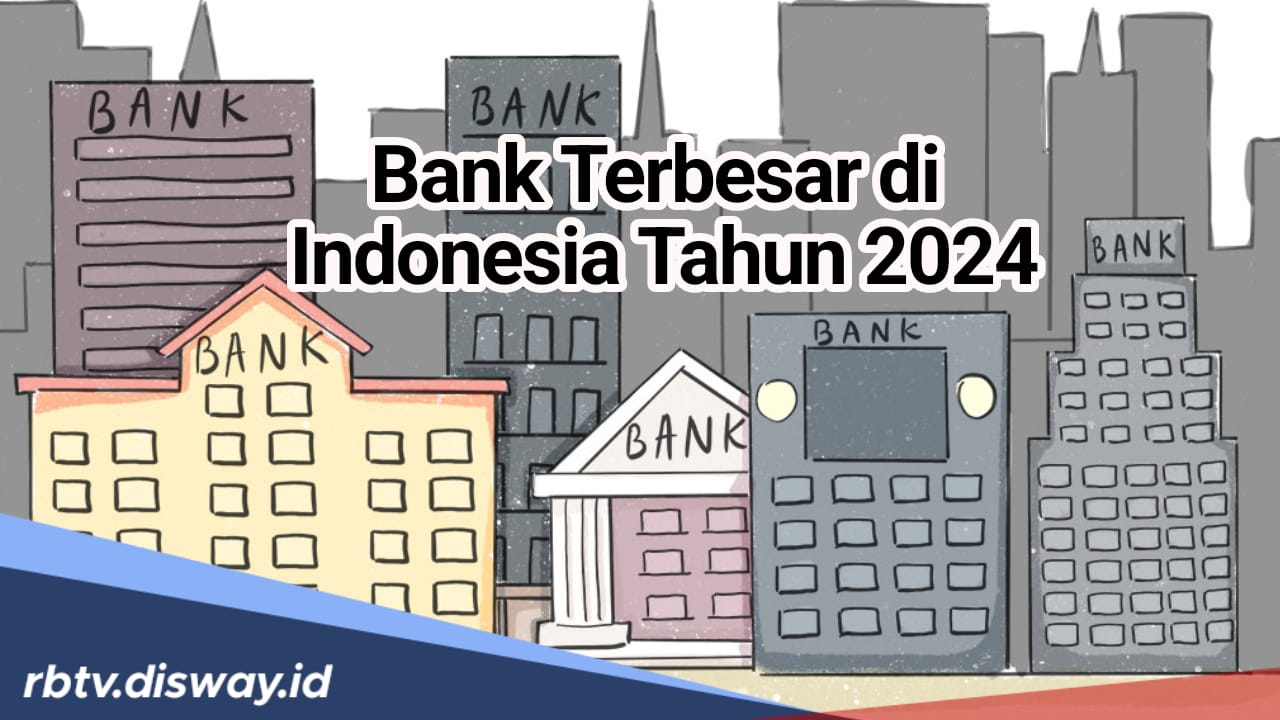 Deretan Bank Terbesar di Indonesia Tahun 2024, Segini Nilai Asetnya 