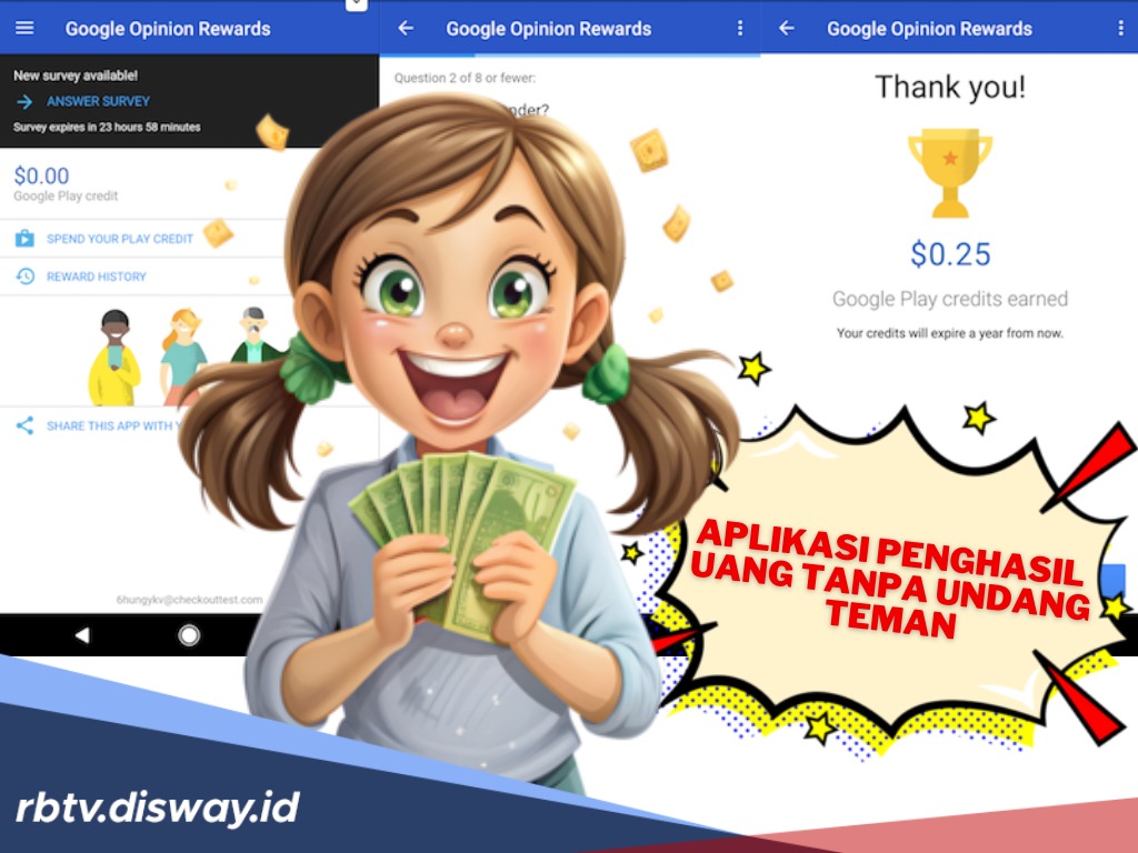 7 Aplikasi Penghasil Uang Tanpa Undang Teman Terpopuler Tahun 2025, Terbukti Membayar Tanpa Syarat