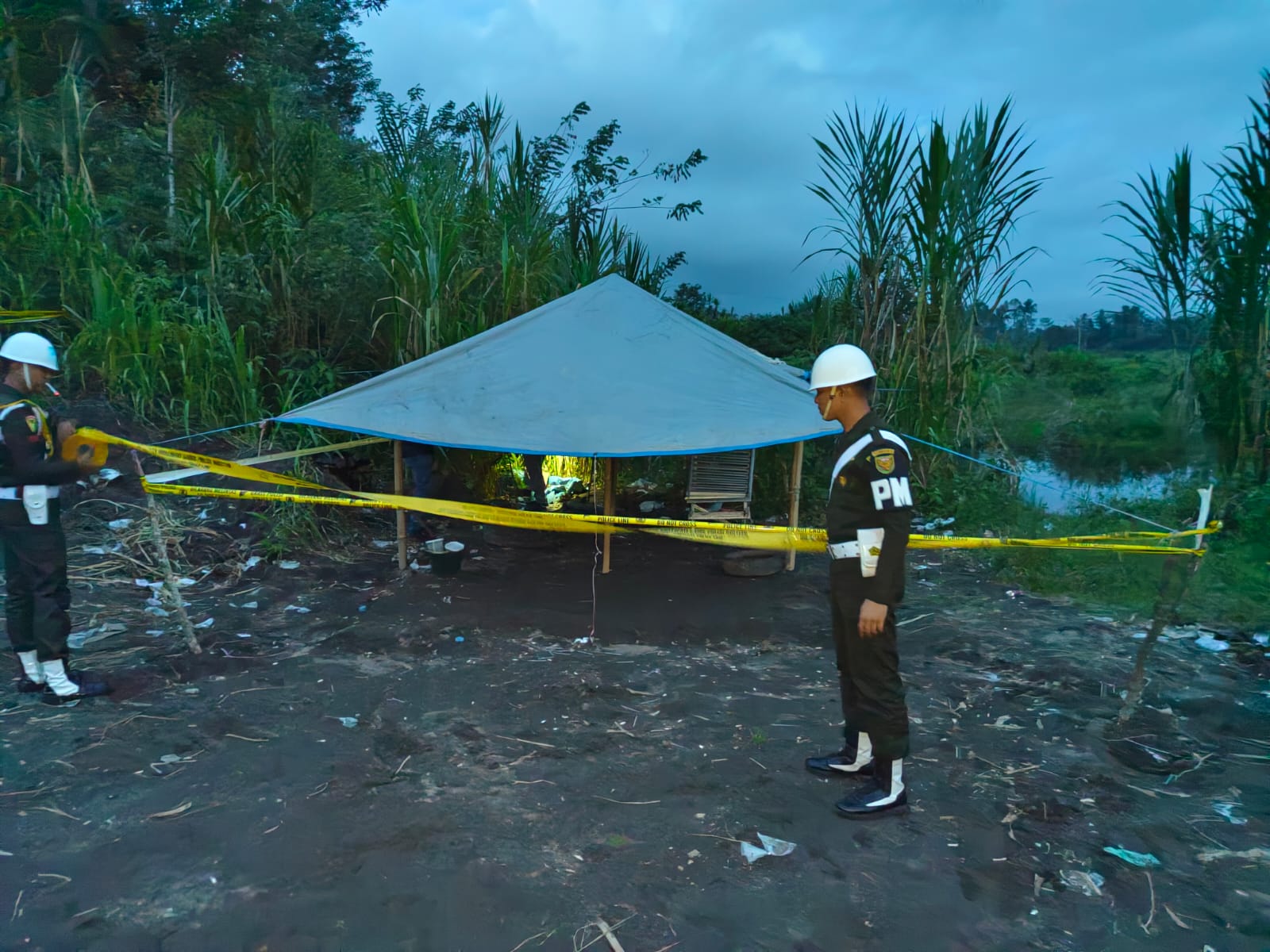 Sempat Konflik, Polisi Segel Tambang Pasir di Lubuk Penyamun