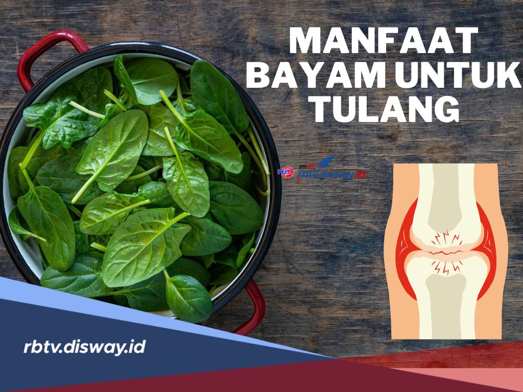 Sering-sering Makan Sayuran, Ini Manfaat Sayur Bayam untuk Kesehatan Tulang