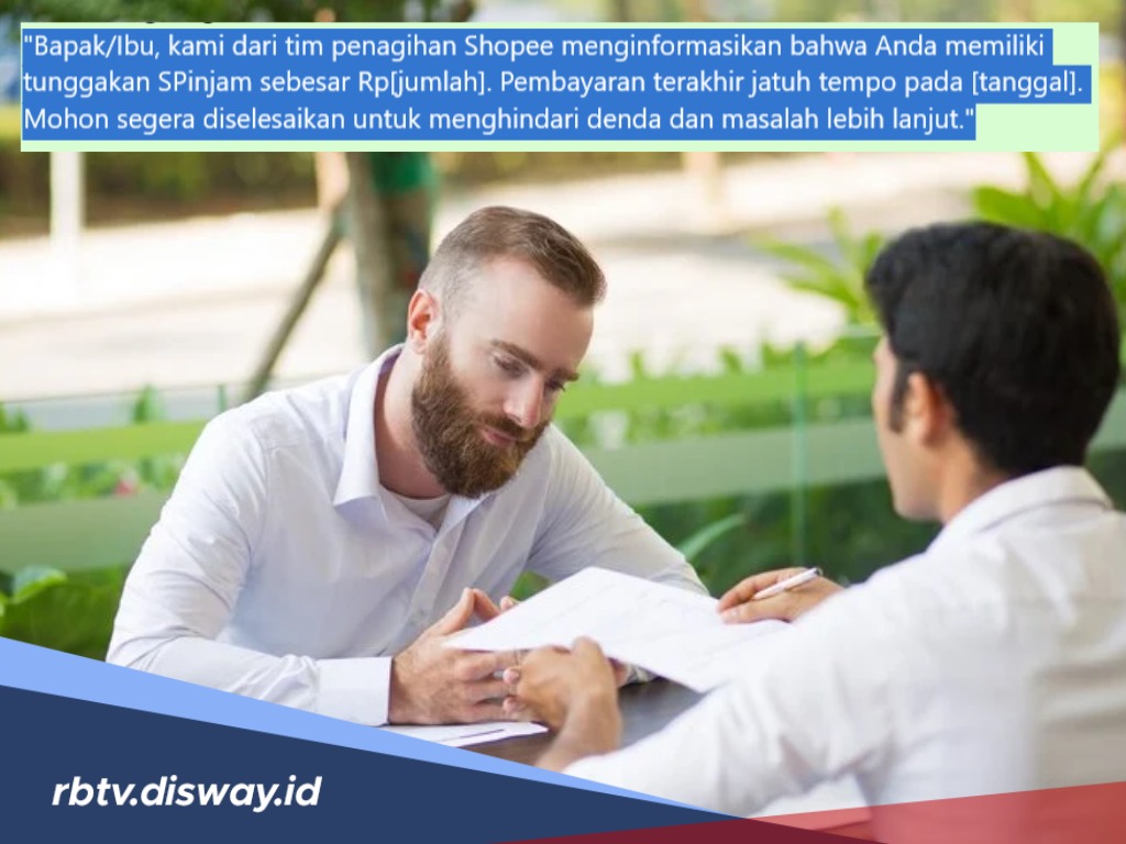 Begini Cara DC Shopee Mengingatkan Debitur yang Galbay SPinjam