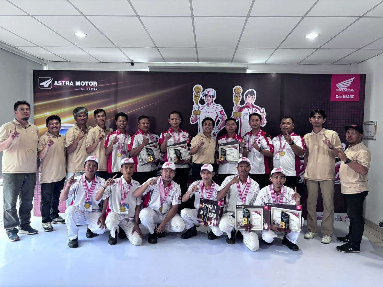 Daftar Pemenang Technical Skill Contest Regional Astra Motor Bengkulu 2026