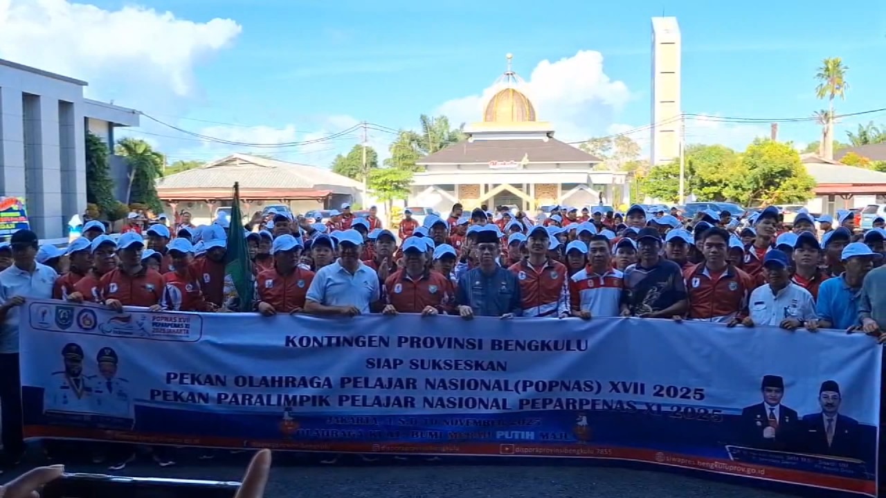 87 Atlet Kota Bengkulu Target Sumbang Puluhan Medali Emas di Popnas 2025