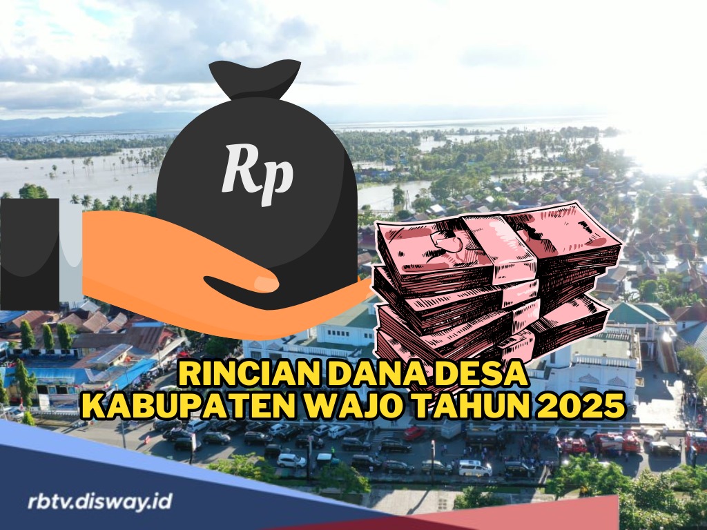 Rincian Dana Desa Kabupaten Wajo Tahun 2025, Simak Mana Desa Penerima Alokasi Dana Lebih dari Rp 1 M