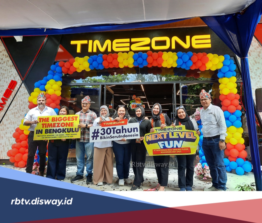 Terbesar di Sumatera, Timezone Hadir di Bencoolen Mall Bengkulu, Ada Banyak Promo Menarik 