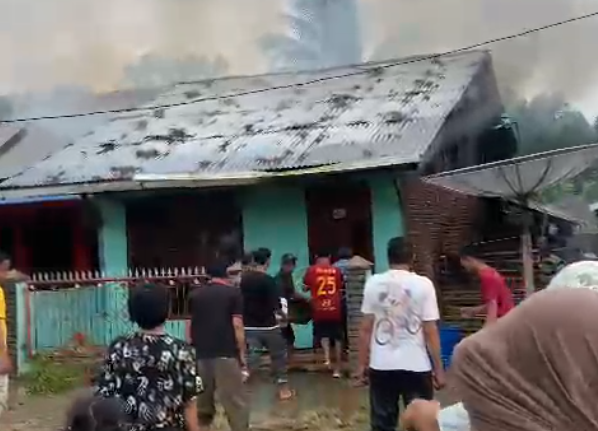 Peristiwa Kebakaran Rumah di Kedurang, Kapolsek Sebut Dugaan Penyebabnya