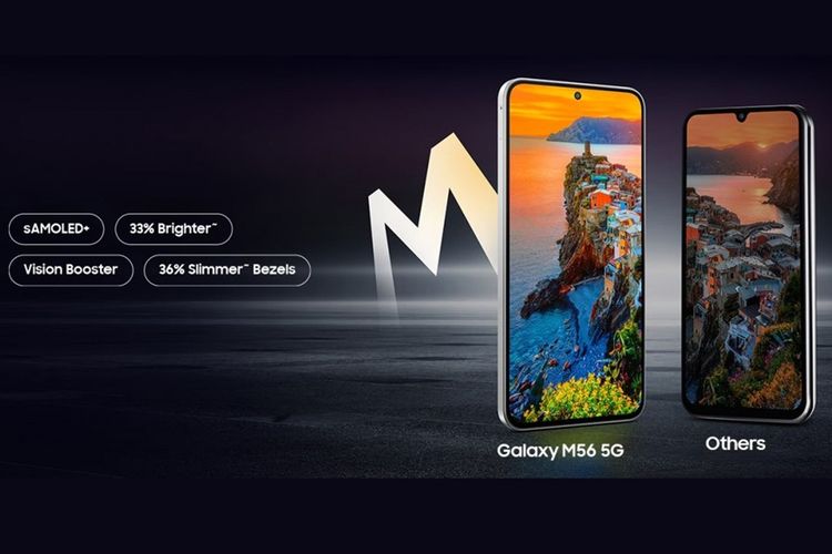 Samsung Galaxy M56 5G Resmi Rilis: Layar Super AMOLED, Chipset Exynos 1480 dan Baterai 5.000 mAh