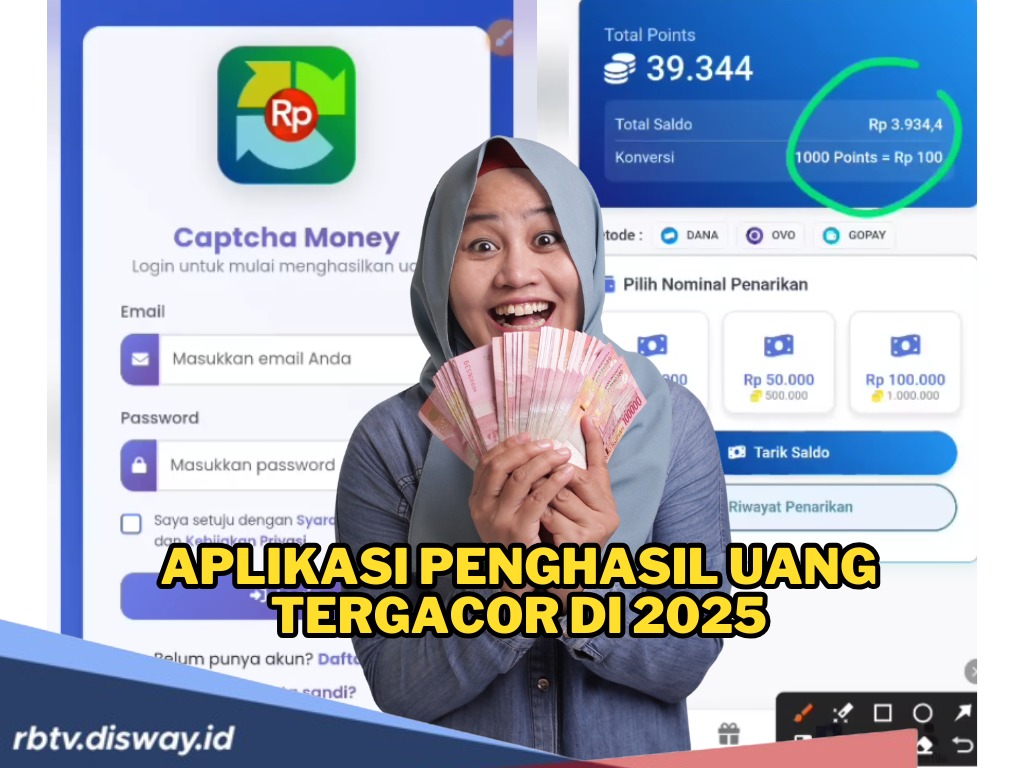 Aplikasi Penghasil Uang Tergacor di 2025 Bisa 4 Kali Tarik Sehari