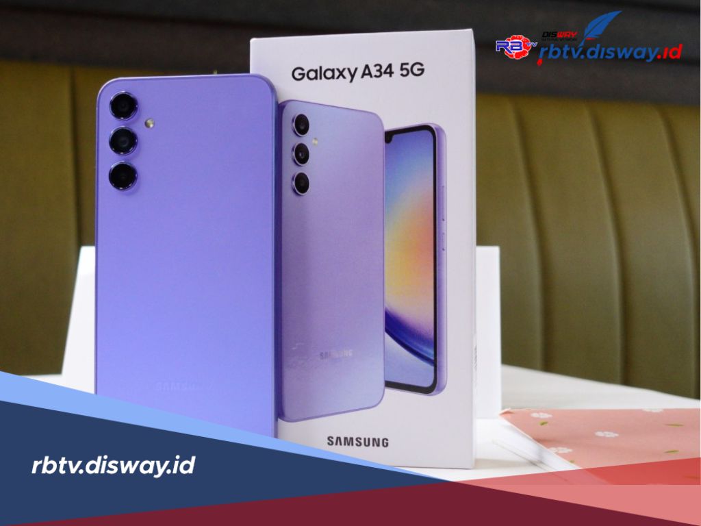 Jamin Sistem Keamanan Hingga 2028 dan Cek Spesifikasi Lengkap Samsung Galaxy A34 5G