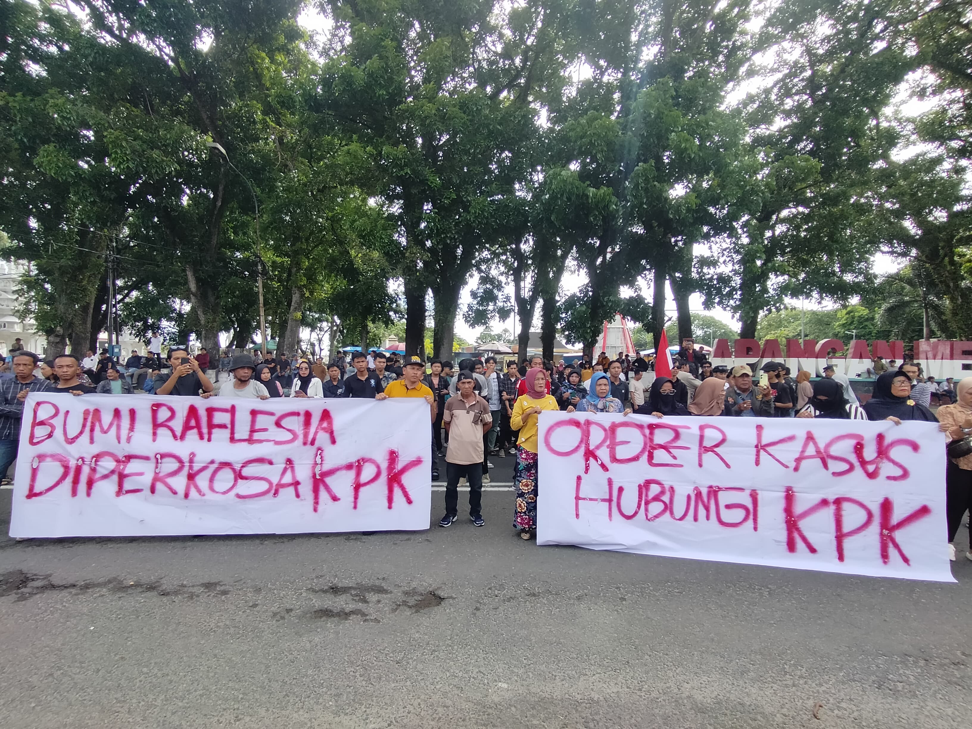 4 Poin Pernyataan Sikap Aliansi Masyarakat Bengkulu, Minta KPK Lepas Rohidin