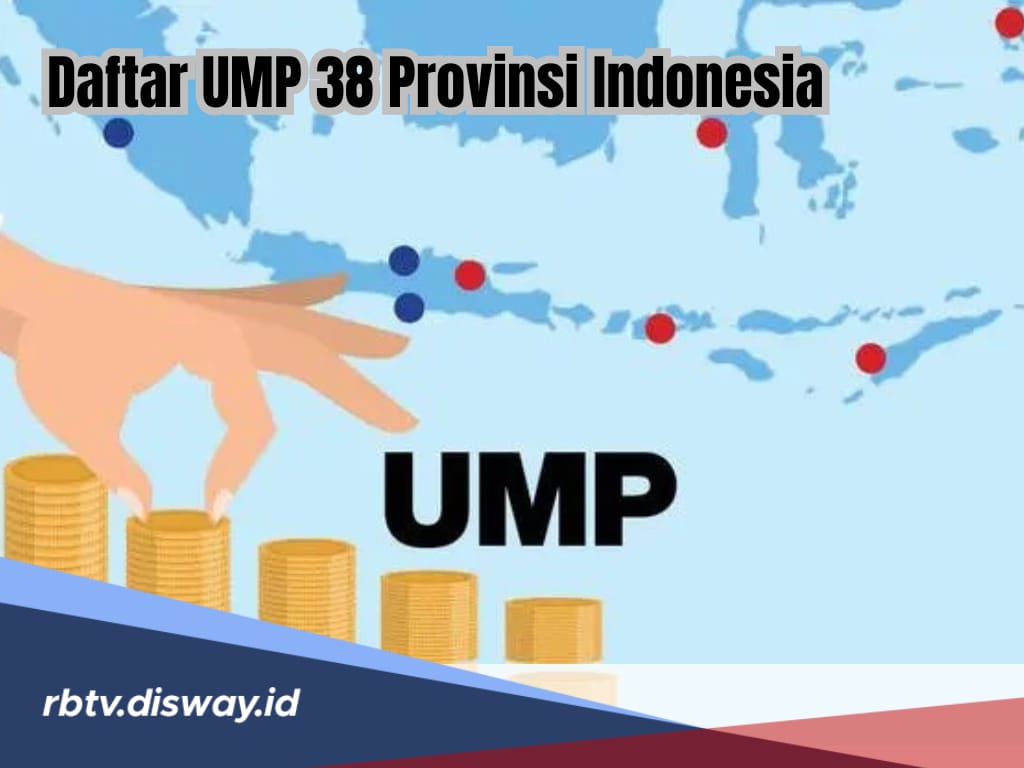 Daftar Lengkap UMP 38 Provinsi di Indonesia, Mulai Berlaku Sejak 1 November 2024