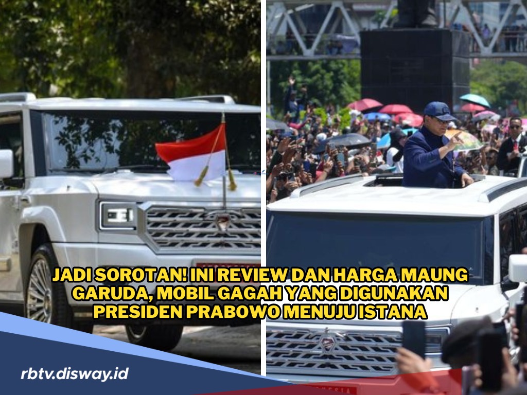 Jadi Sorotan! Ini Review dan Harga Maung Garuda, Mobil Gagah yang Dipakai  Presiden Prabowo Menuju Istana