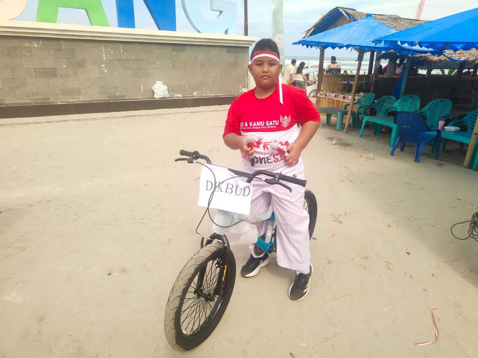 Banjir Doorprize, Bocah SD Penabuh DOL di Program Gempala Pulang Bawa Sepeda 